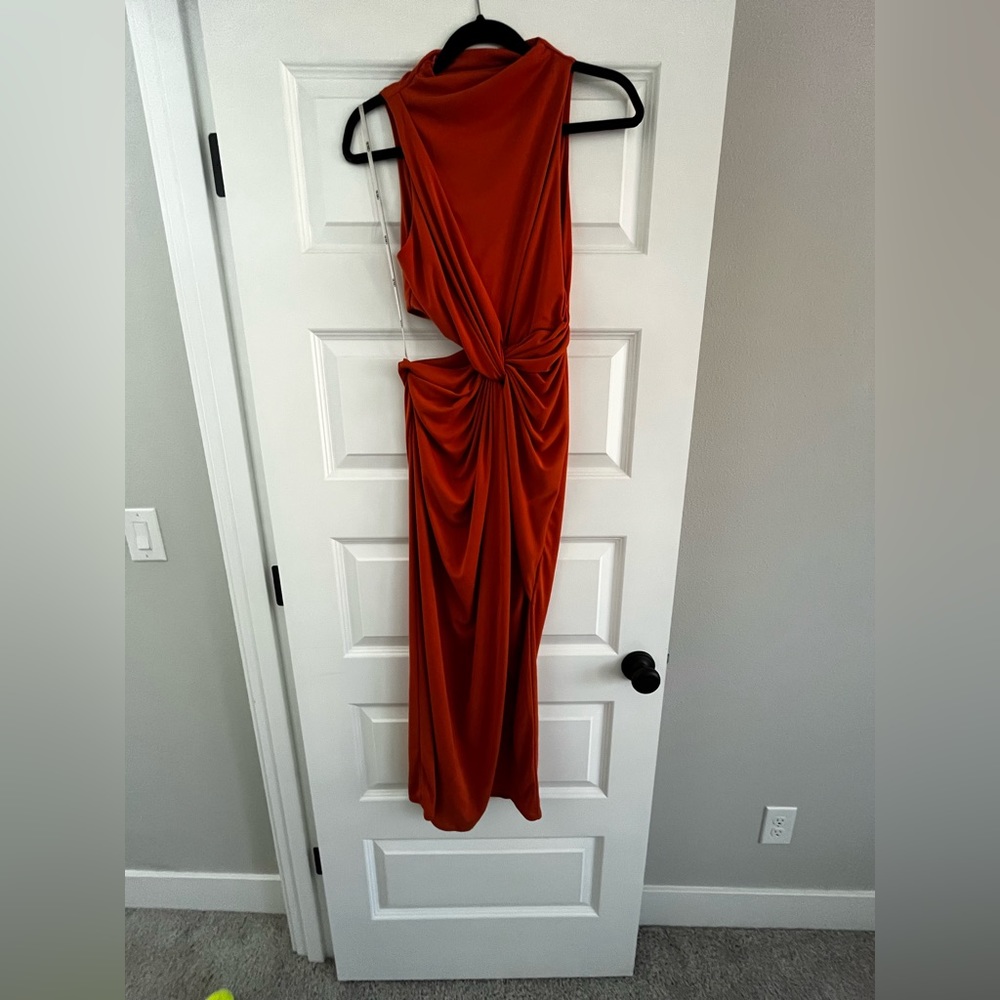 Orange Dress (midi party)